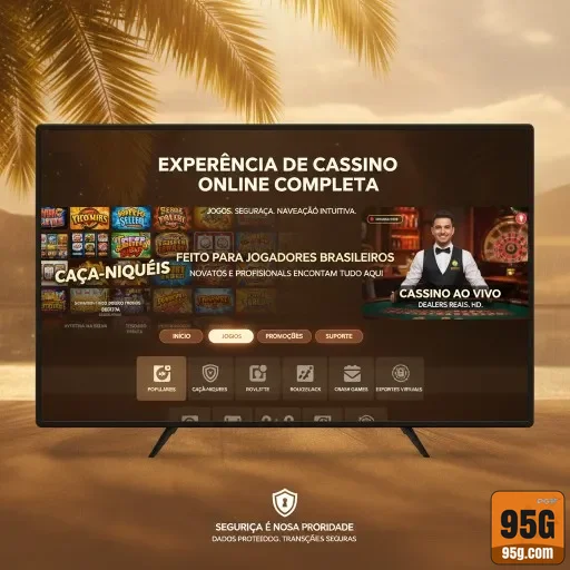 95g - interface premium - Cadastro na Plataforma